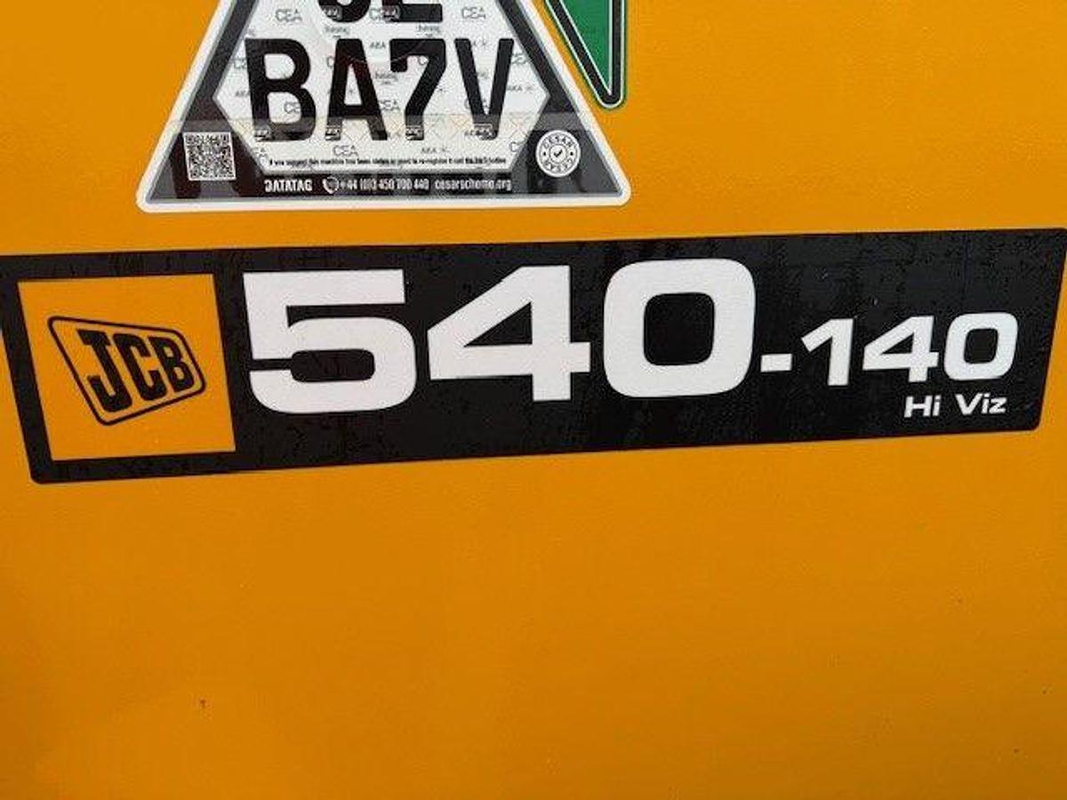 Used 2021 JCB 540-140 Hi Viz Turbo Powershift Telehandler