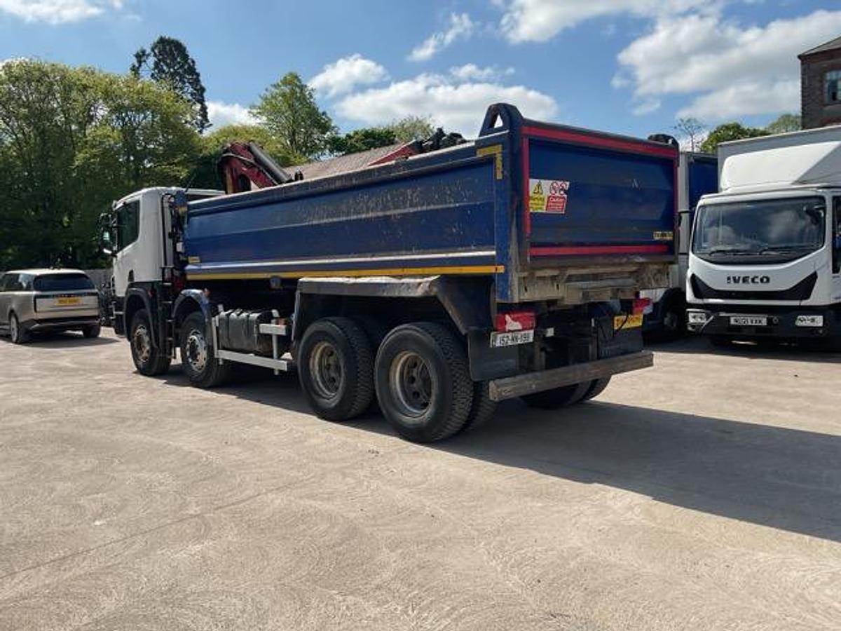 Used 2015 Scania P410 8x4 Tipper Grab