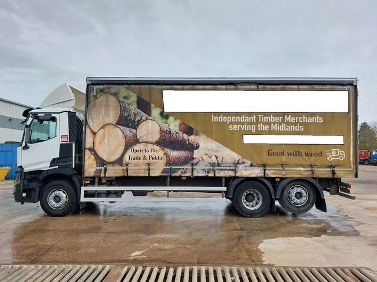 Used 2021 Renault C380 6x2 Rearlift Curtainsider