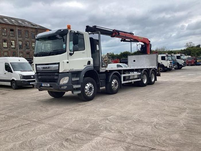 Used 2019 (19) DAF CF450 8x4 Block Grab Lorry