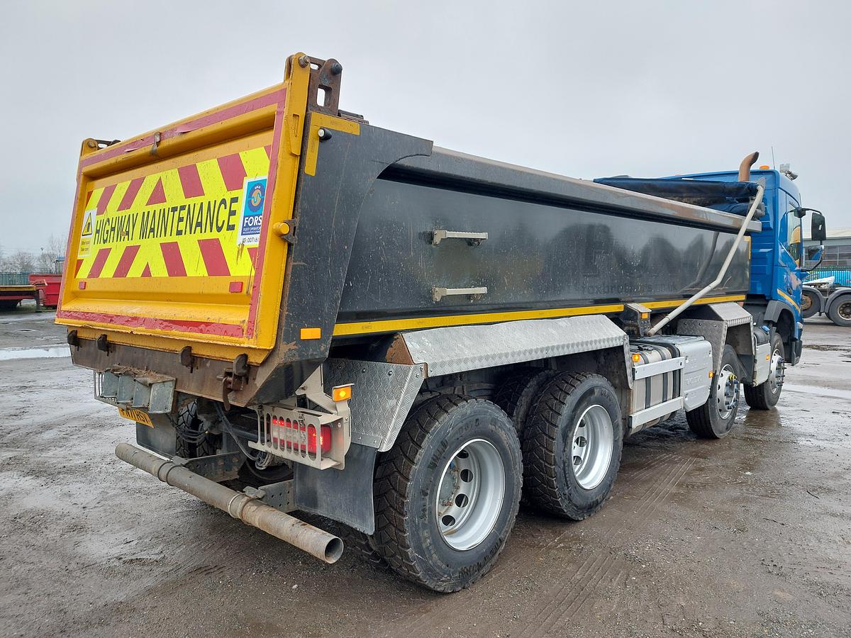 Used 2021 (71) Volvo FMX420 8x4 Steel Tipper