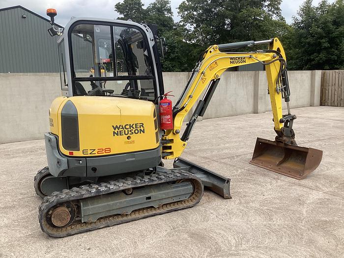 Used 2018 Wacker Neuson EZ28 Mini Excavator