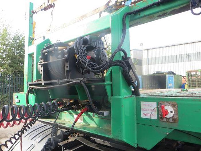 Used 2015 Montracon Twin Axle Step Frame Trailer