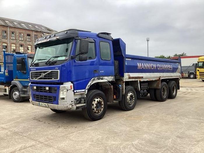 Used 2007 Volvo FM440 8x4 Steel Tipper