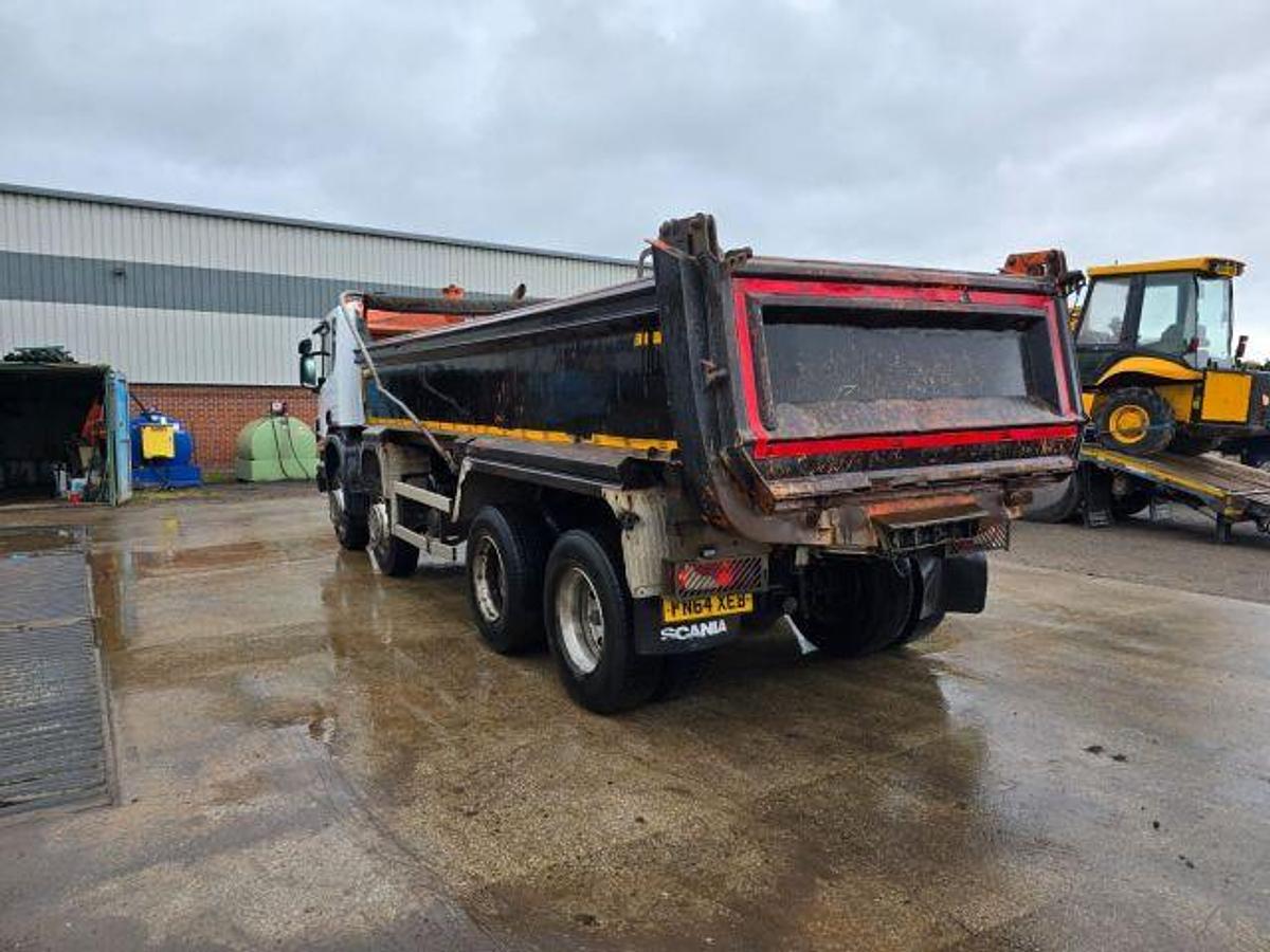 Used 2014 (64) Scania P370 8x4 Steel Tipper