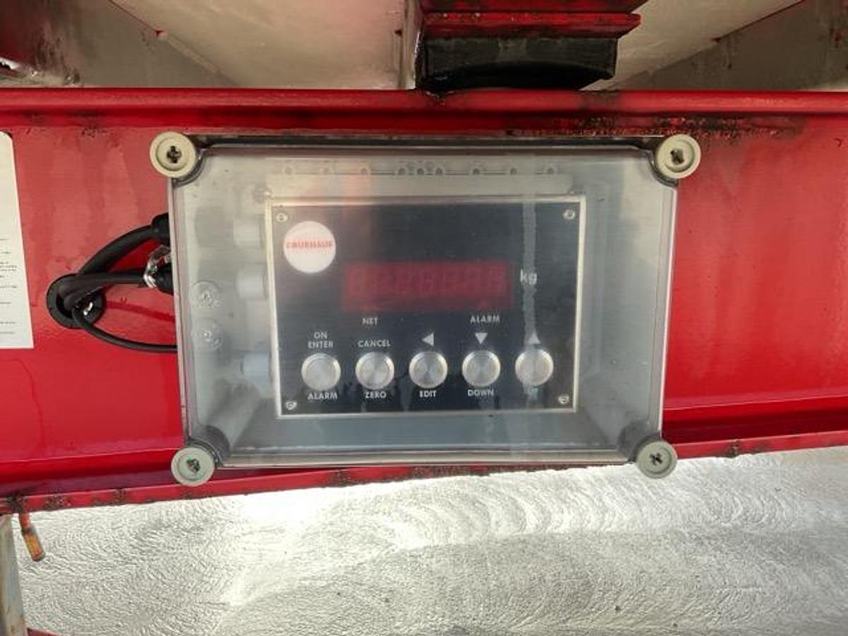 Used 2013 Fruehauf Tri Axle Plank Side Tipping Trailer. Choice