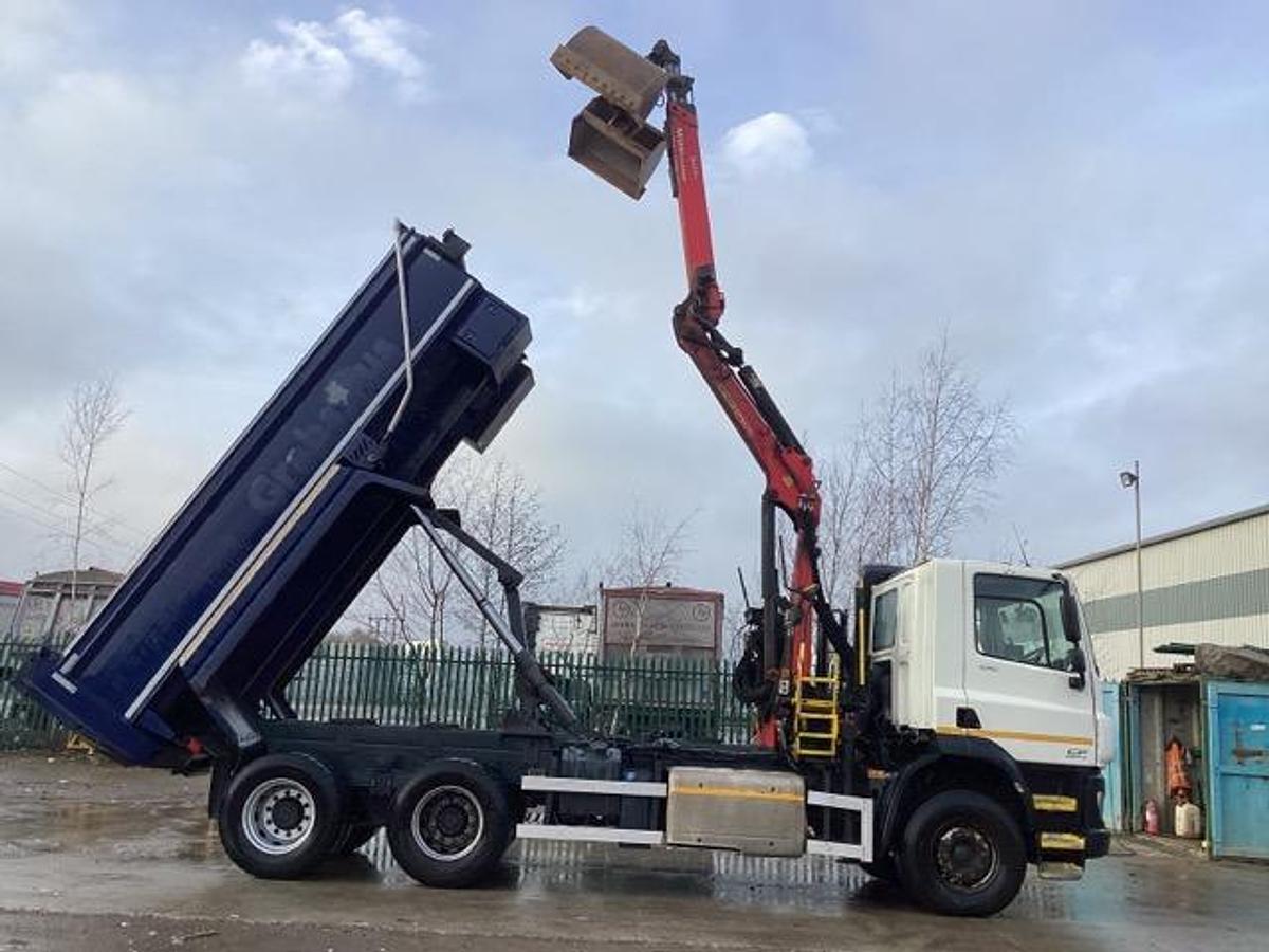 Used 2017 (67) DAF CF330 6x4 Tipper Grab