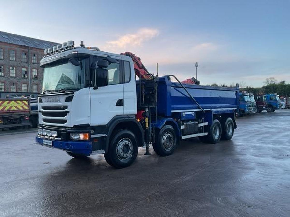Used 2016 Scania G410 8x4 Tipper