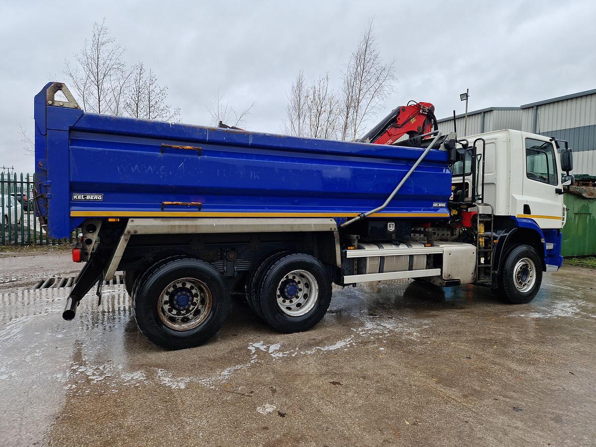 Used 2021 DAF CF370 6x4 Tipper Grab