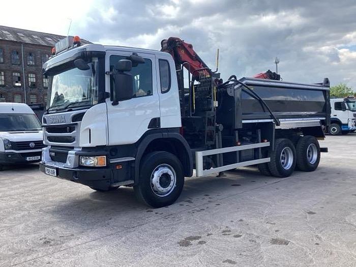 Used 2015 Scania P320 6x4 Tipper Grab