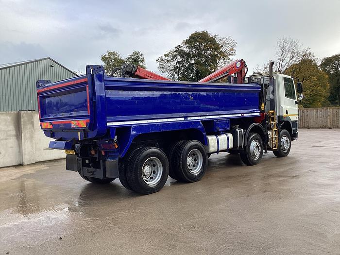 Used 2012 DAF 85CF.410 8x4 Tipper Grab