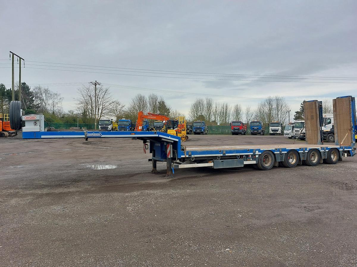 Used 2020 Nooteboom OSDS-58-04 4 Axle Stepframe Low Loader Trailer