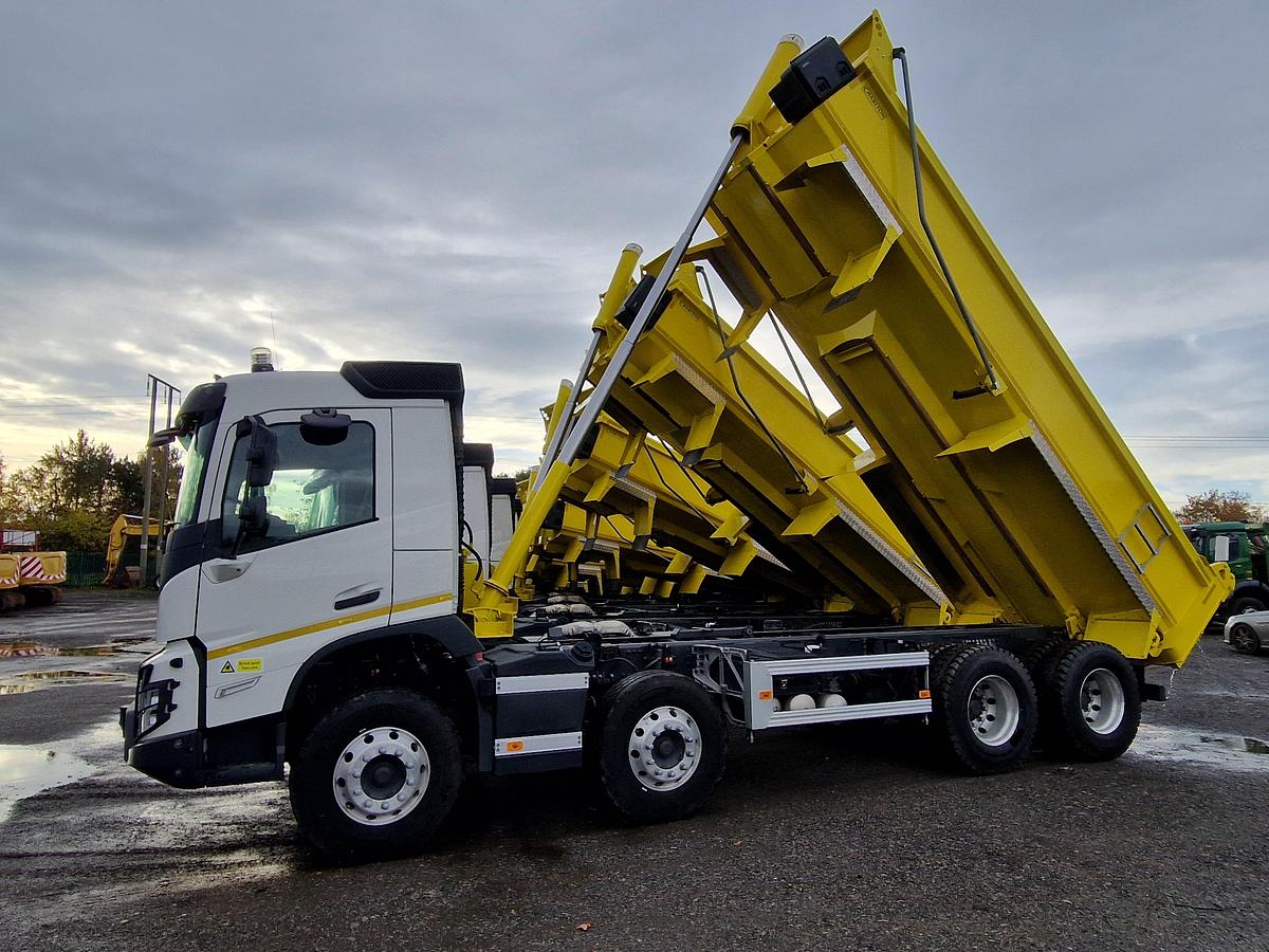 Unregistered Volvo FMX460 8x4 Steel Tipper (Choice Of 6)