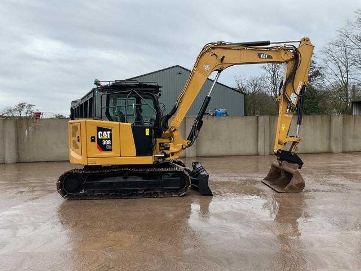 Used 2020 CAT 308CR Tracked Excavtaor