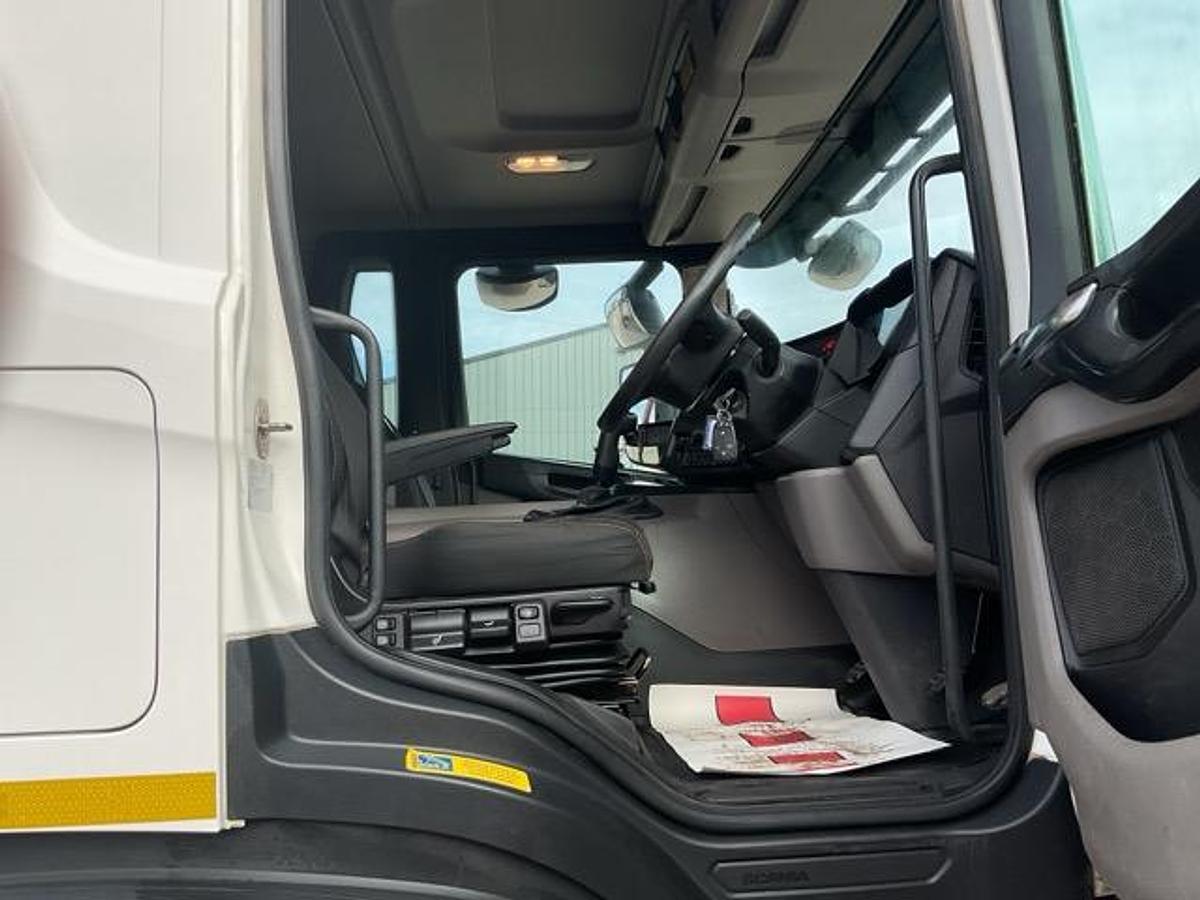 Used 2021 (21) Scania P410 XT 8x4 Steel Tipper Grab