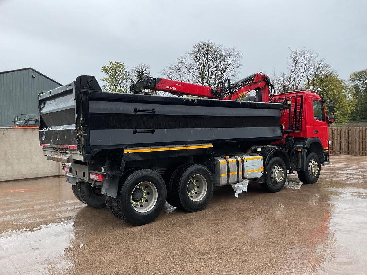 Used 2018 Volvo FM410 8X4 TIPPER GRAB