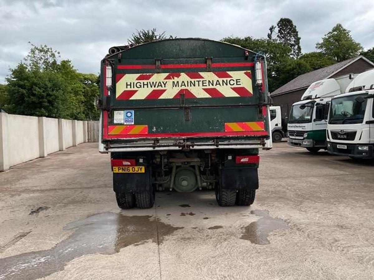 Used 2016 Scania P410 8x4 Alloy Insulated Tipper