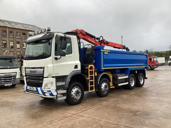 Used 2020 DAF CF450 8x4 Tipper Grab