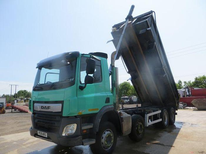 Used 2019 DAF CF410 8x4 Tipper