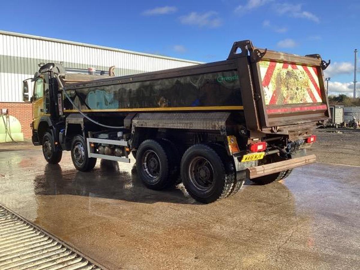 Used 2016 Volvo FMX420 8x4 Steel Tipper