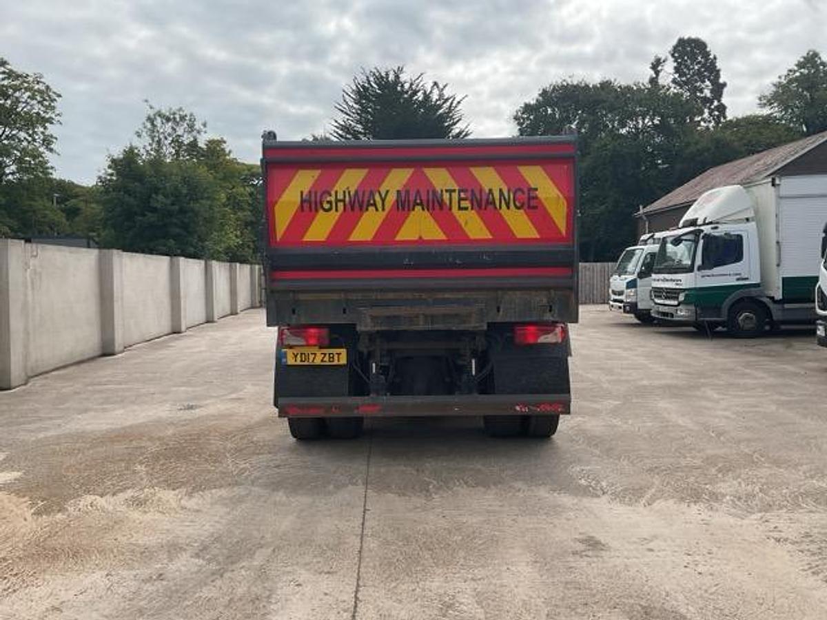 Used 2017 Scania P410 8x4 Steel Tipper