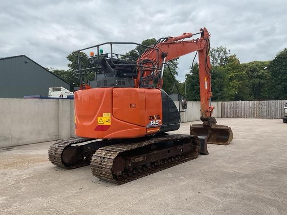 Used 2020 Hitachi ZX135US-6-MN-BLX Tracked Excavator
