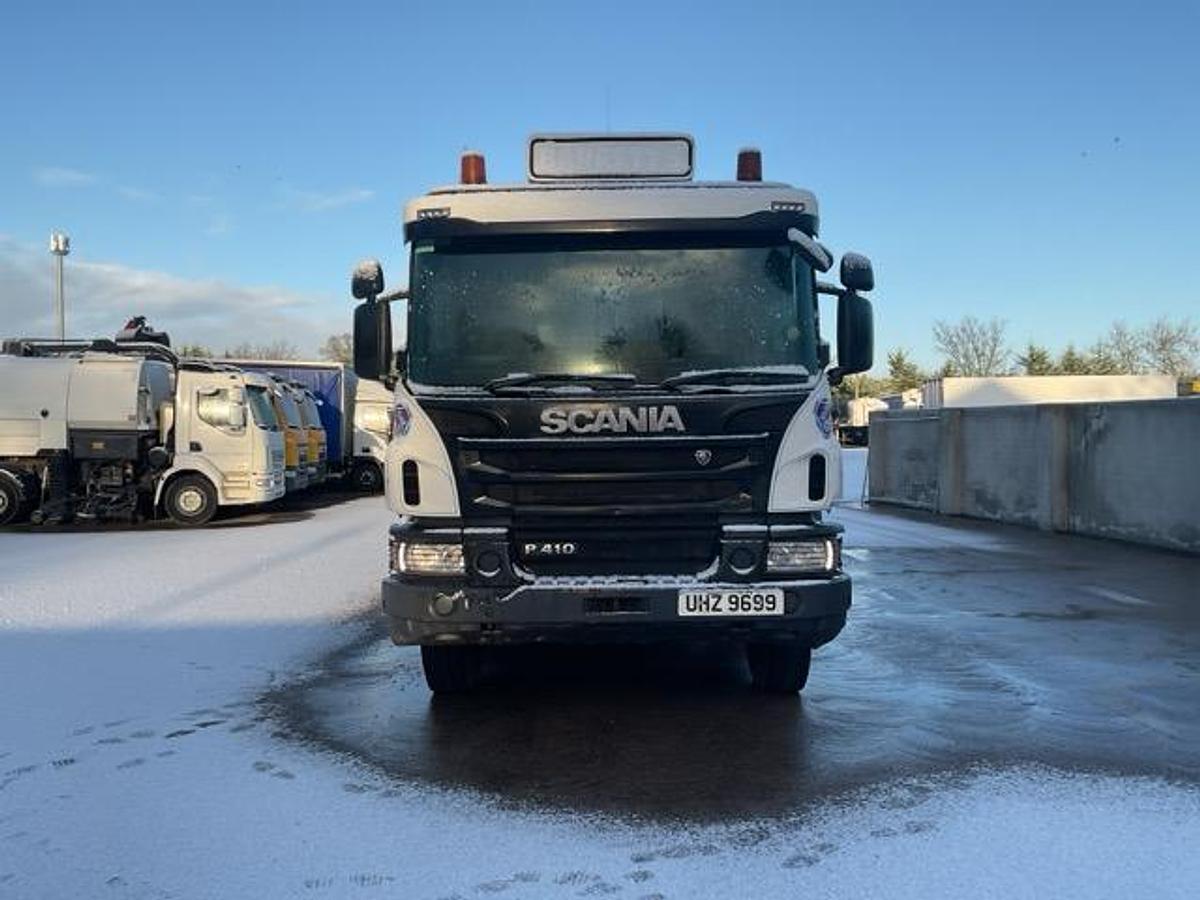 Used 2014 Scania P410 8x4 Steel Tipper