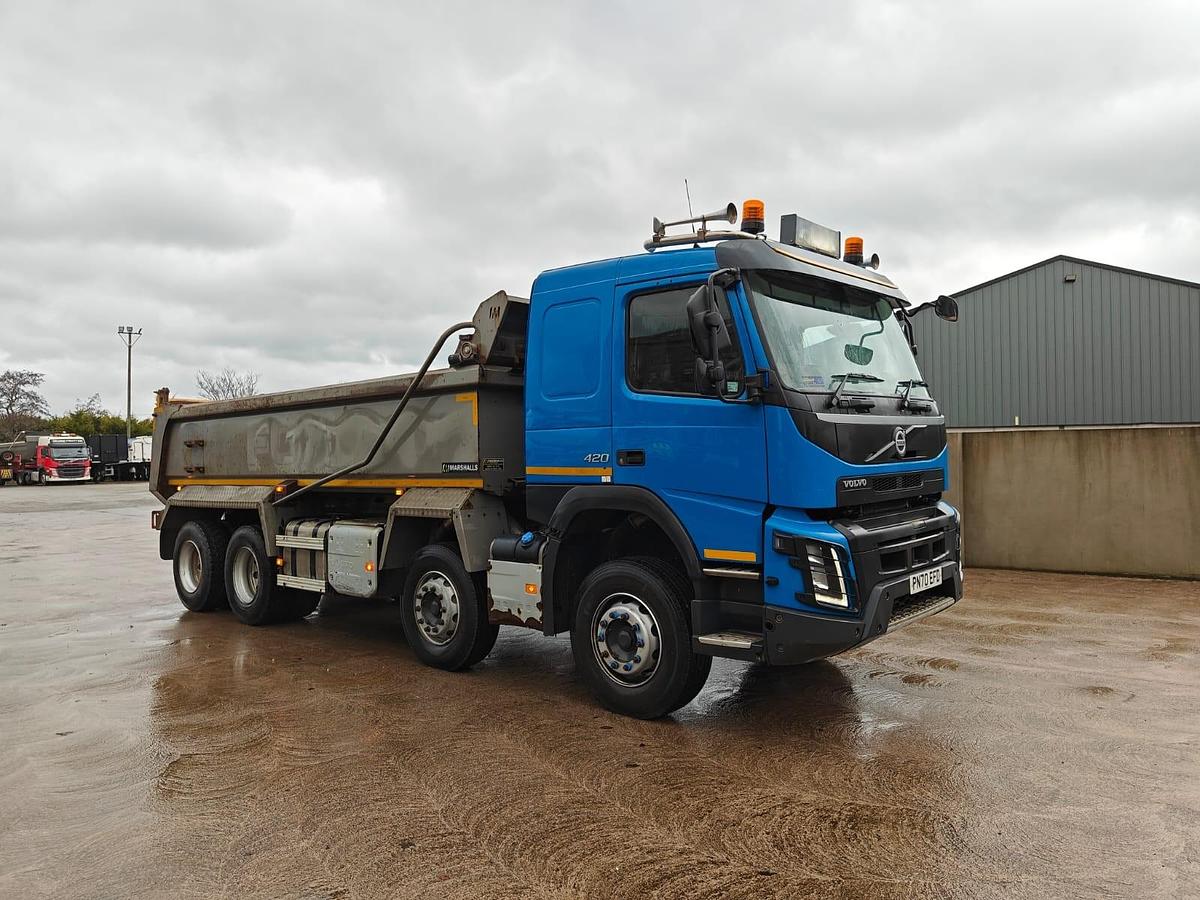 Used 2021 Volvo FMX420 8x4 Steel Tipper