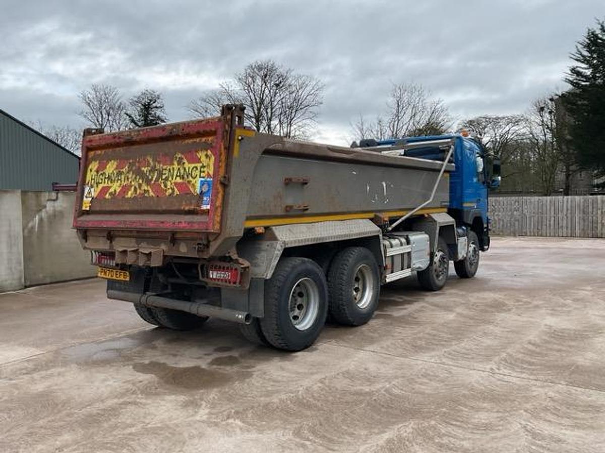 Used 2020 Volvo FMX420 8x4 Steel Tipper