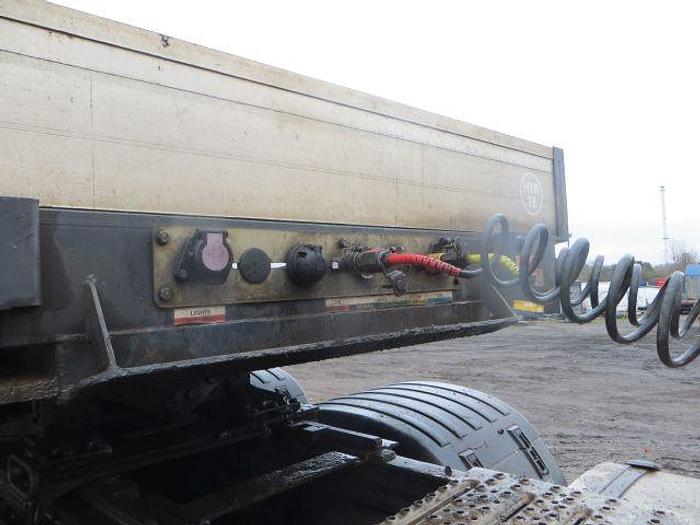 Used 2019 King Tri Axle Stepframe Low Loader Trailer