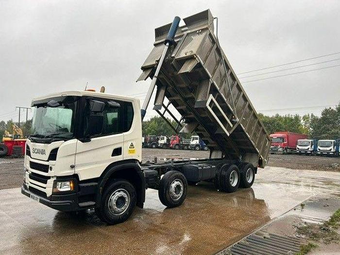 Used 2018 (68) Scania P410 8x4 Alloy Tipper