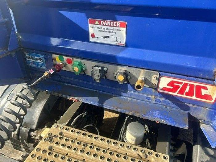 Used 2019 SDC Tri Axle Dropside Flat Trailer