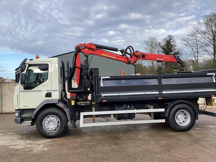 Used 2020 (20) DAF LF290 4x2 18T Dropside Tipper Grab