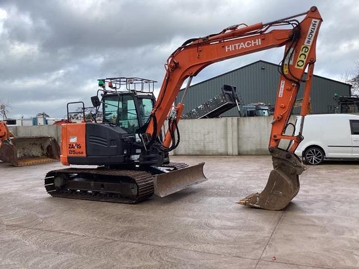 Used 2019 Hitachi ZX85USB-5A Midi Excavator