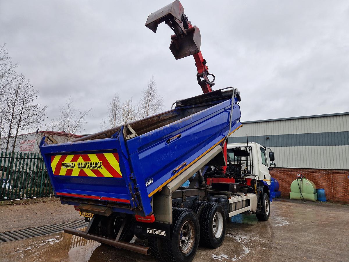Used 2021 DAF CF370 6x4 Tipper Grab