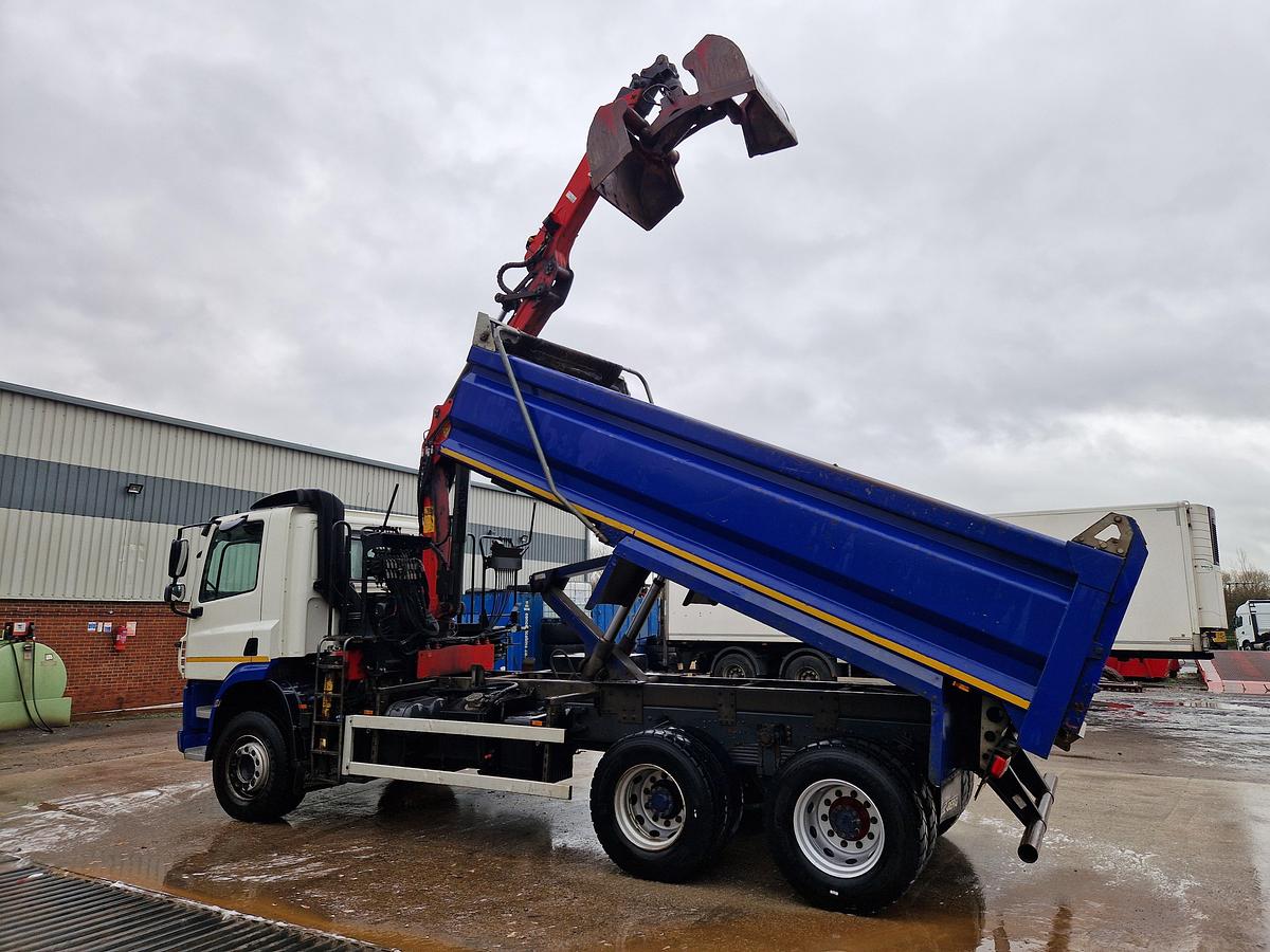 Used 2021 DAF CF370 6x4 Tipper Grab