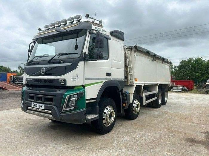 Used 2017 (17) Volvo FMX420 8x4 Insulated Alloy Tipper