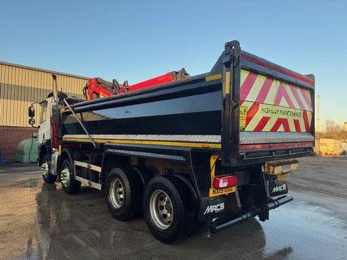 Used 2019 (19) DAF CF410 8x4 Steel Tipper Grab