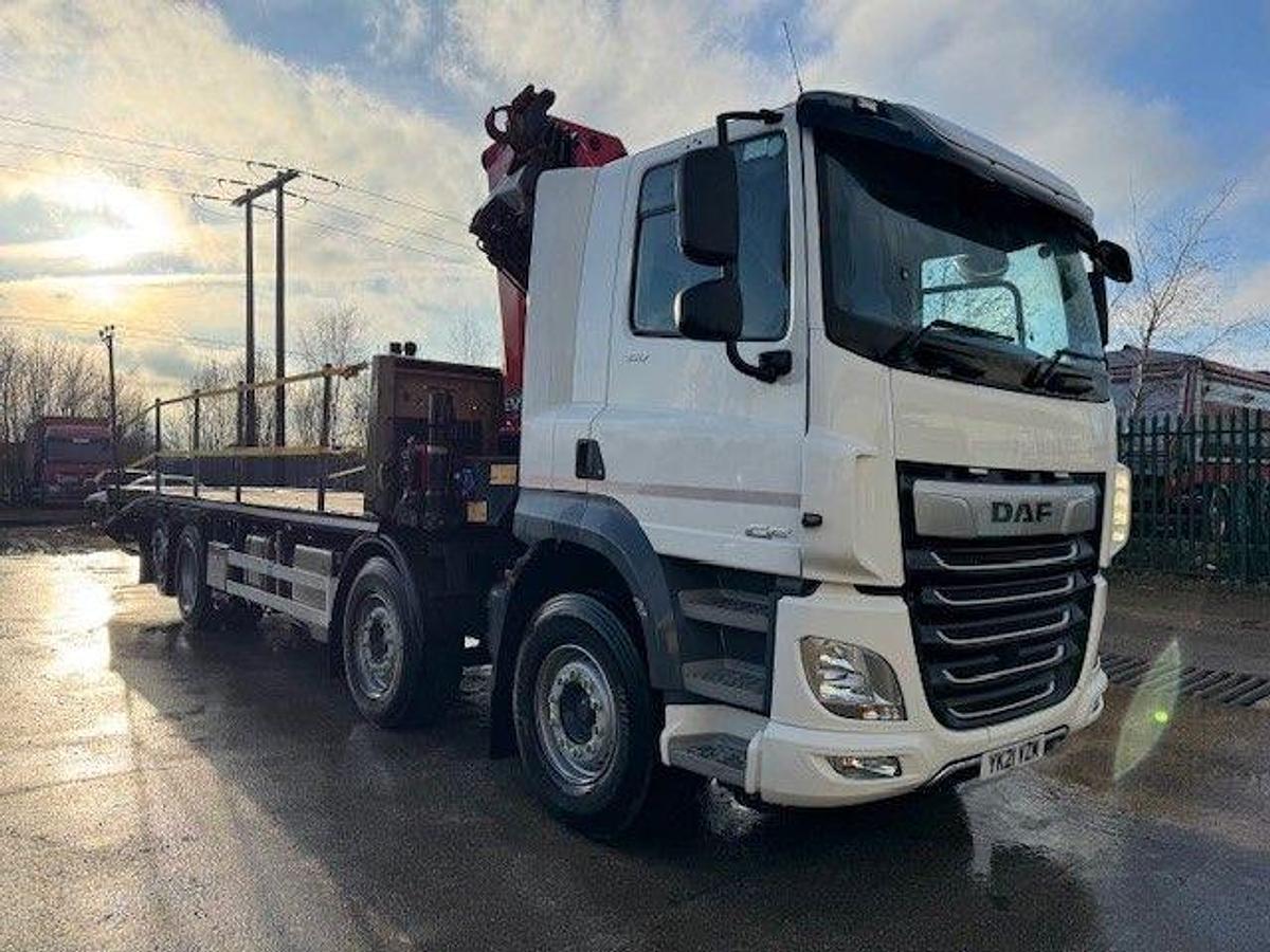 Used 2021 DAF CF450 8x2 Rearlift Beavertail