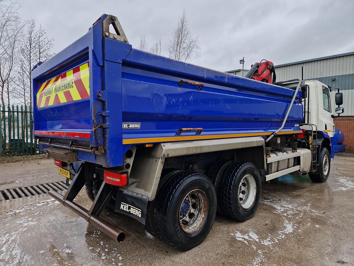 Used 2021 DAF CF370 6x4 Tipper Grab