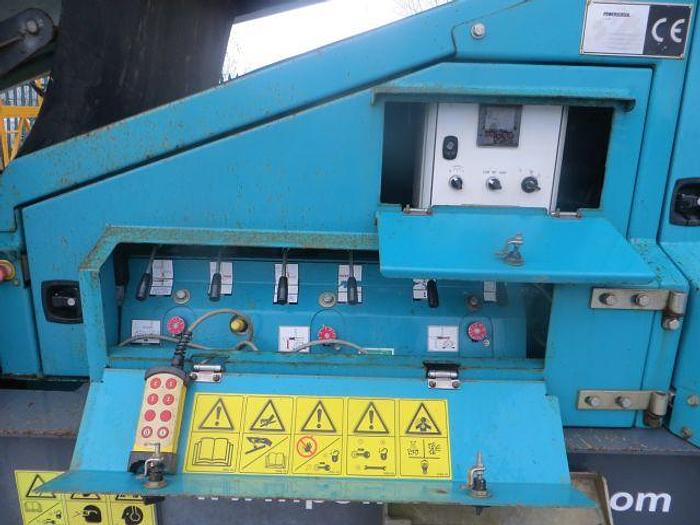 Used 2015 Powerscreen Warrior 2100 Screener