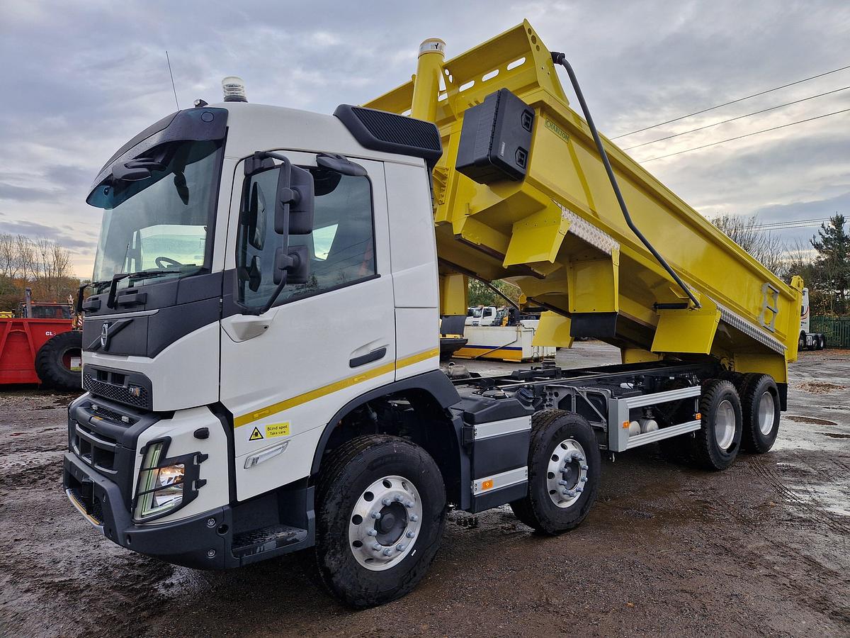 Unregistered Volvo FMX460 8x4 Steel Tipper (Choice Of 6)