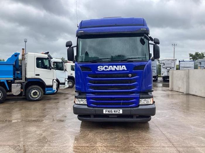 Used 2016 (16) Scania G410 6x2 Rearlift 26T Flatbed