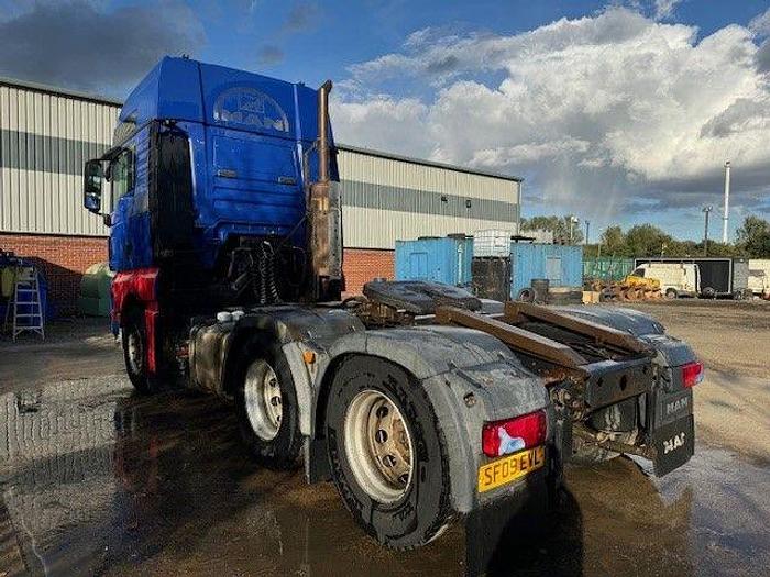 Used 2009 MAN TGX26.480  6x4 90T Double Drive