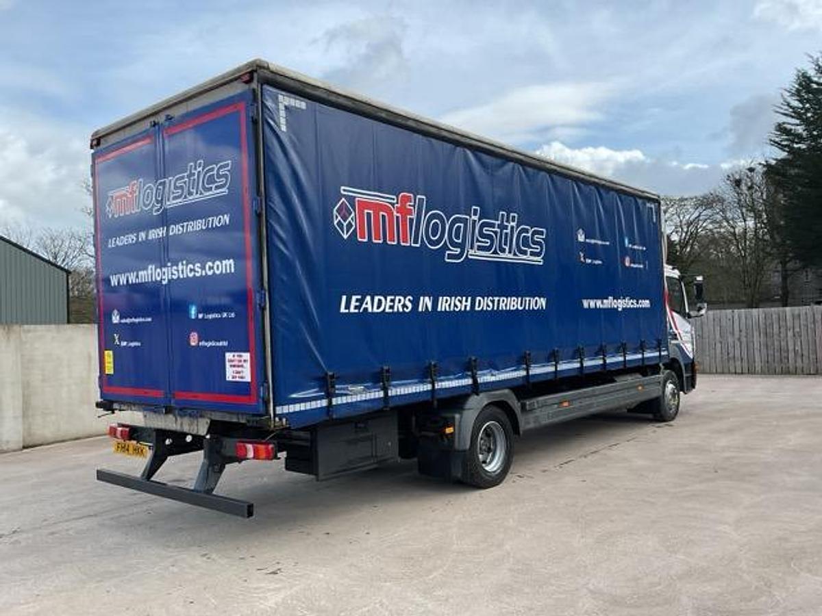 Used 2014 Mercedes Atego 1218 4x2 Curtainsider