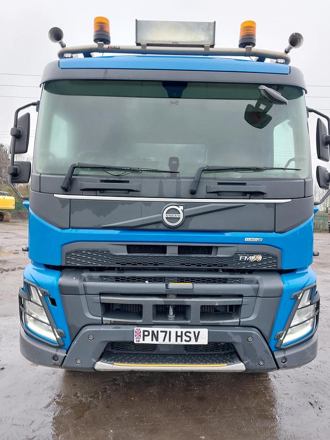 Used 2021 (71) Volvo FMX420 8x4 Steel Tipper