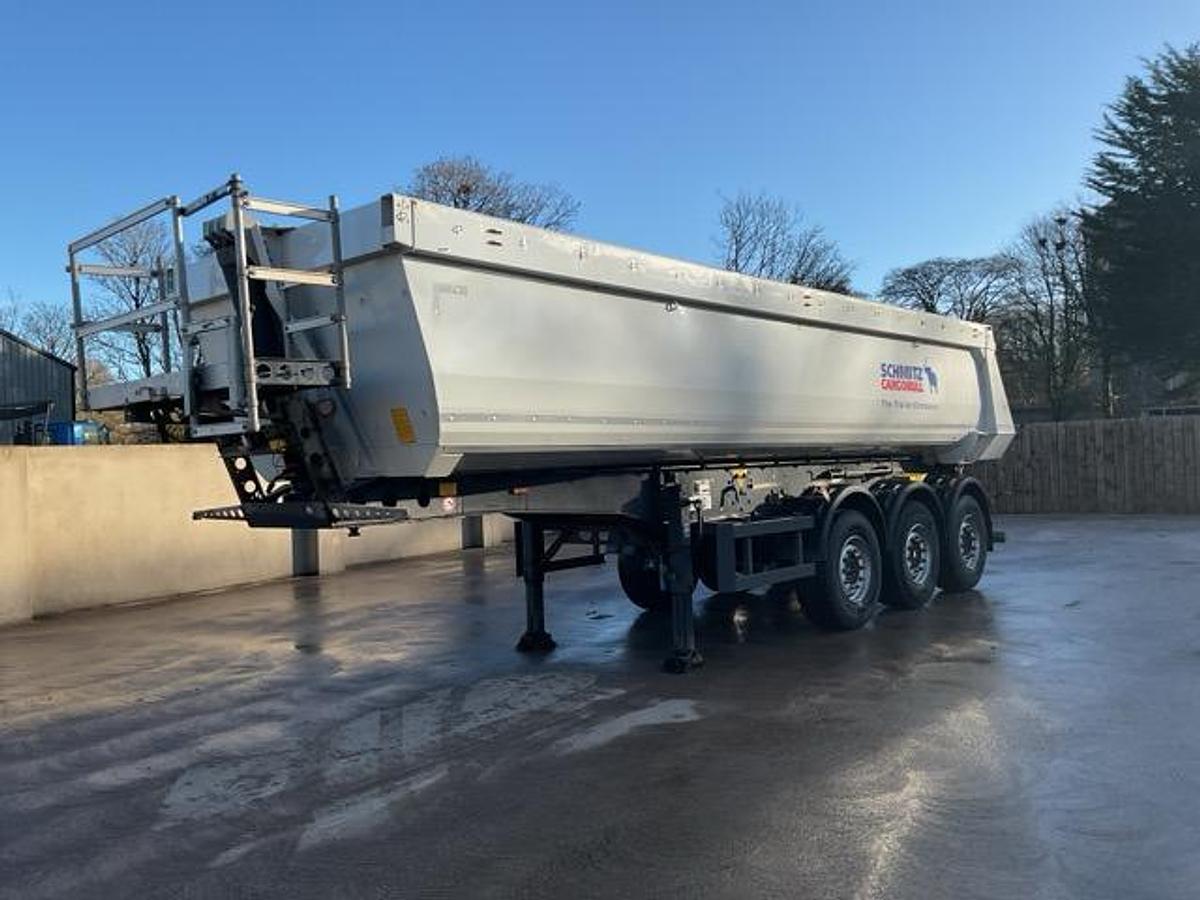 Used 2020 Schmitz Cargobull Tri Axle Tipping Trailer