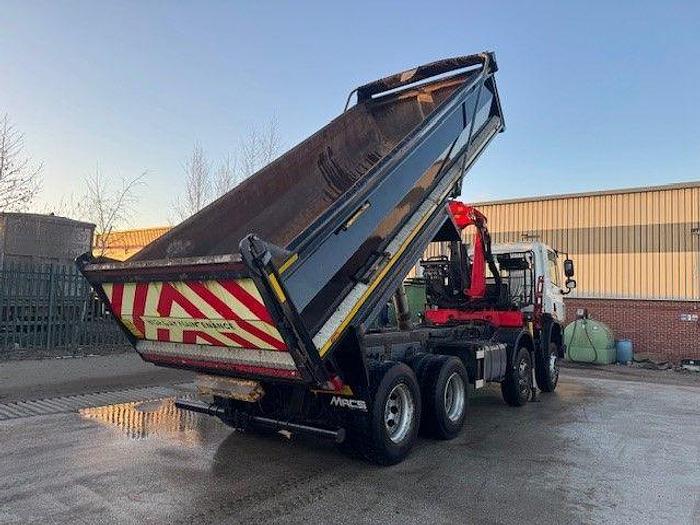 Used 2019 (19) DAF CF410 8x4 Steel Tipper Grab