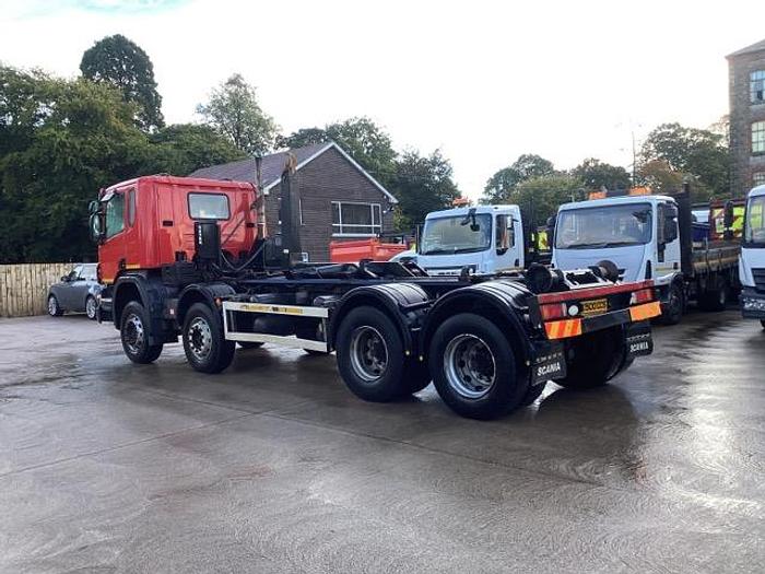 Used 2008 Scania P380 8x4 Hookloader