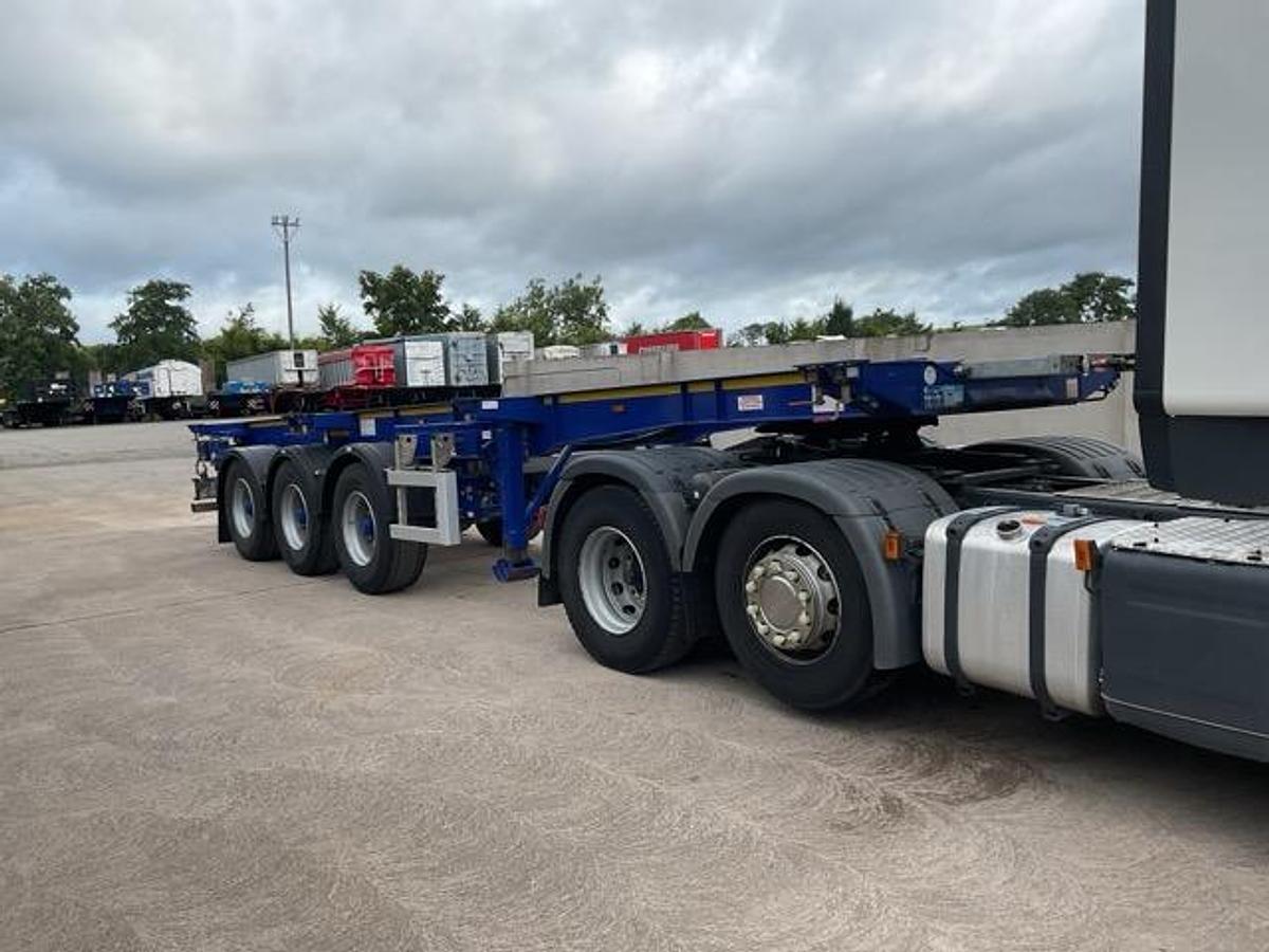 Used 2022 Montracon Tri Axle Extendable Skelly